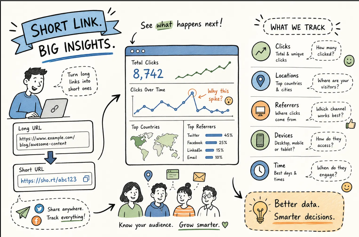 URL Shortener Analytics: What They Track and Why It Matters