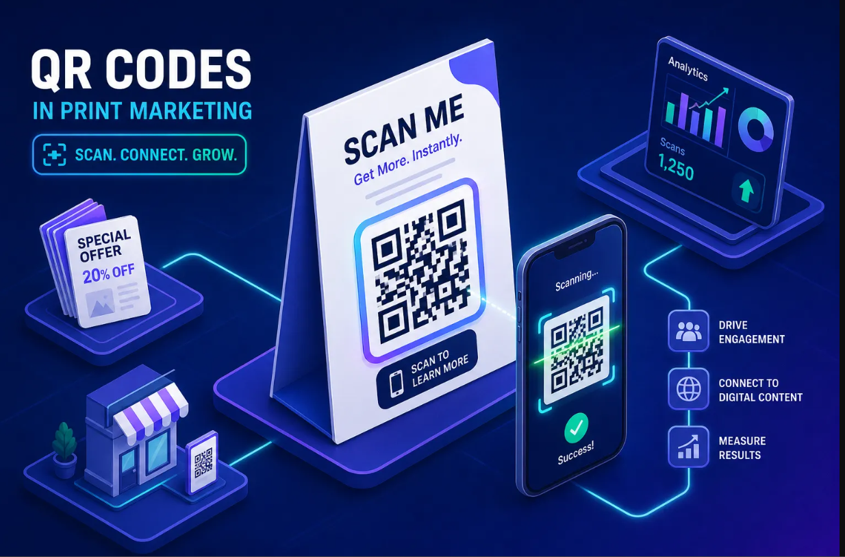 How to Use QR Codes in Print Marketing: A Practical Guide