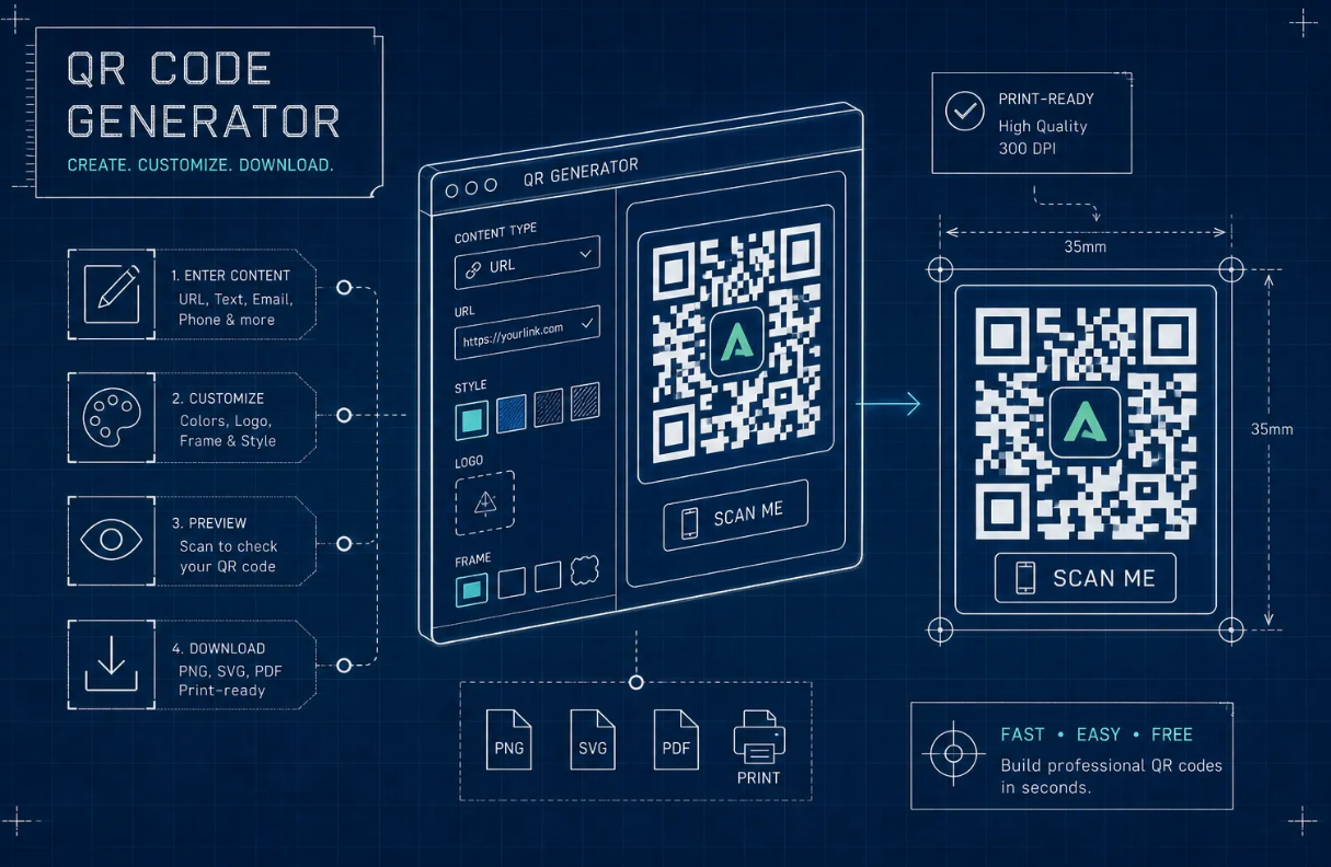 Free QR Code Generator Guide: Build Print-Ready Codes Fast